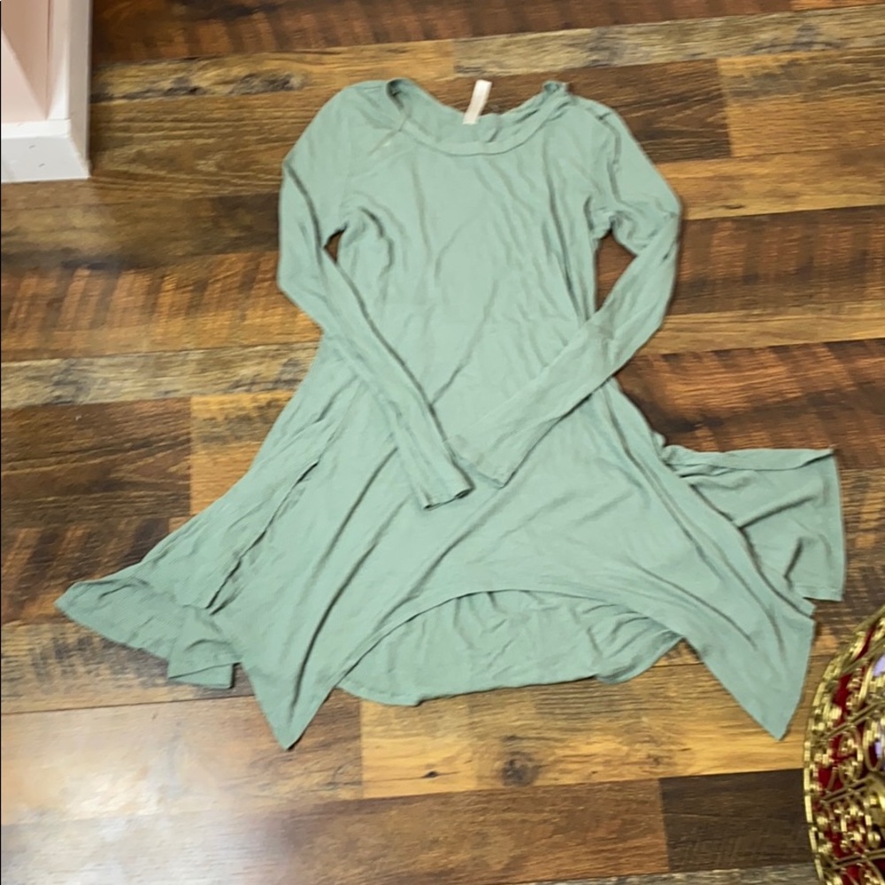 Green dress